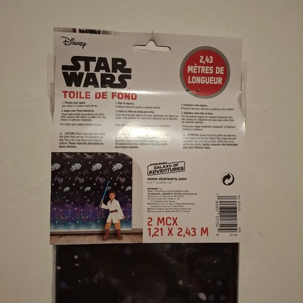 Star Wars Party Photo Backdrop
